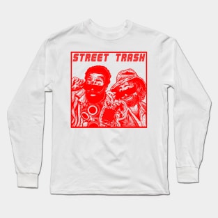 Street Trash RED Long Sleeve T-Shirt